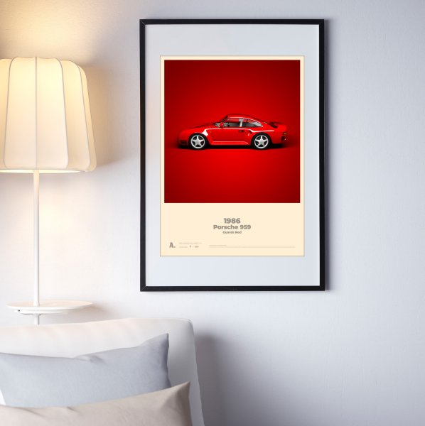 Автомобильные постеры Porsche