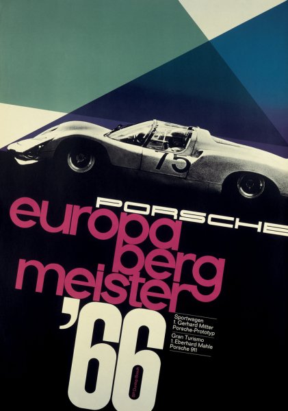 Постеры Porsche ретро