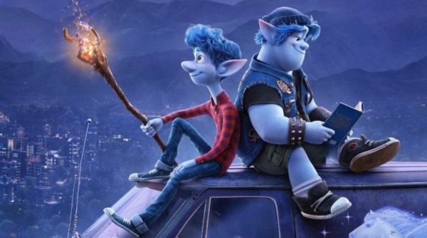 Мультфильм "вперёд" (onward)