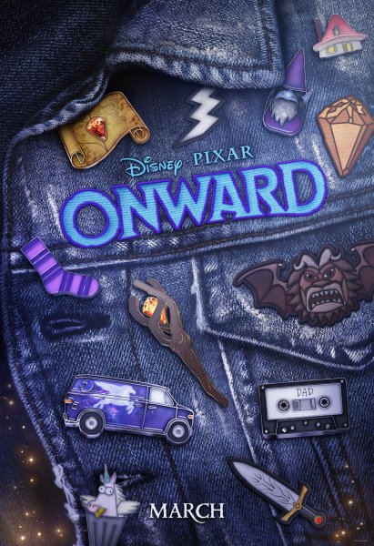 Вперёд / onward (2020) Постер