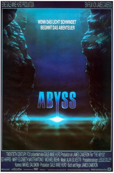Бездна фильм 1989 Постер