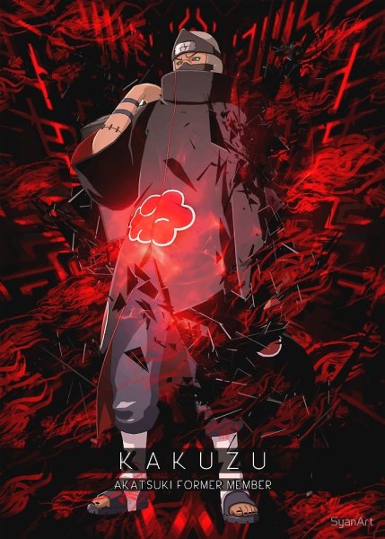 АЛИЭКСПРЕСС плакат Акацуки