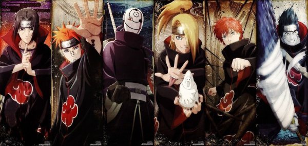Плакат Наруто Акацуки