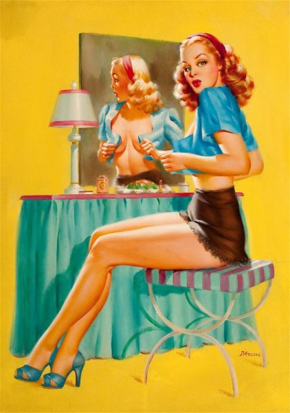 Художник Джил Элвгрен пин-ап