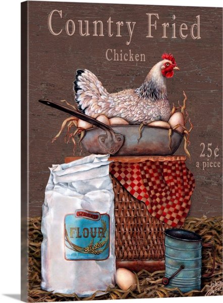 Плакат в стиле Кантри