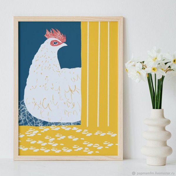 Креативная реклама курицы