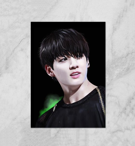 Постер Чонгук на а4