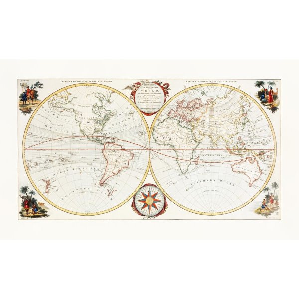 Старинные географические карты