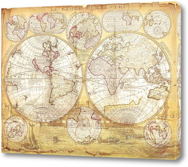 Старинные морские карты