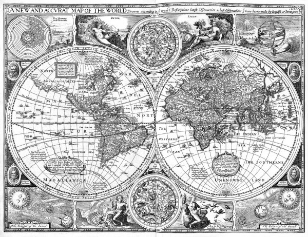 Древние карты