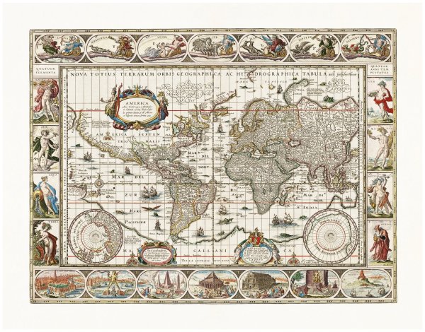 Магна Мунди карта мира