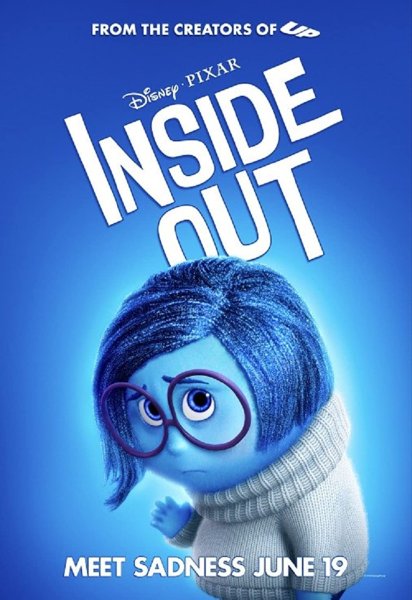 Головоломка inside out 2015 poster