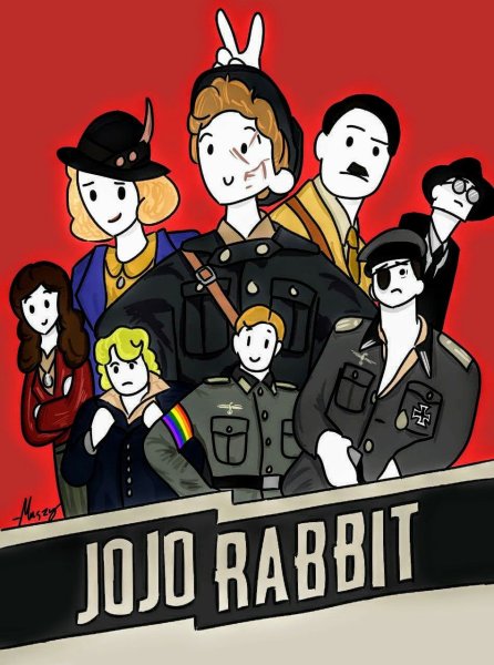 Кролик Джоджо флаг