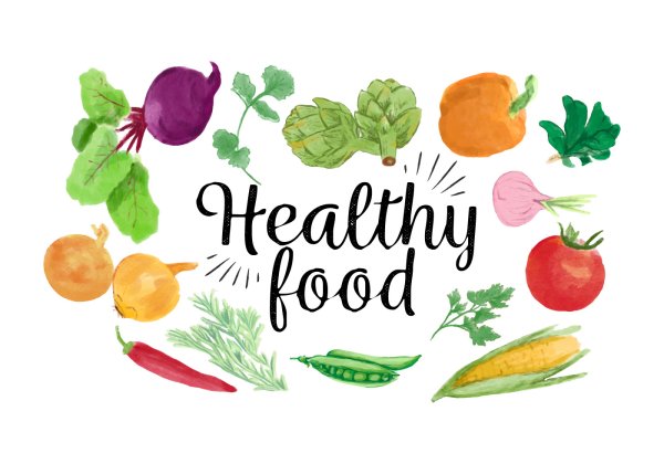 Плакат healthy food