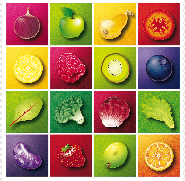 Плакат healthy food