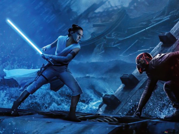 Кайло РЕН против Рей