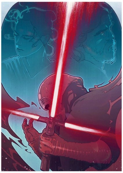 The Force Awakens Kylo Ren poster