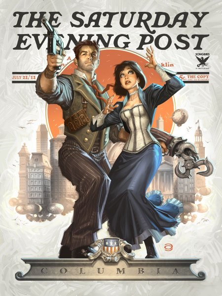 Bioshock Infinite Lutece арт