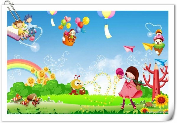 Детский фон