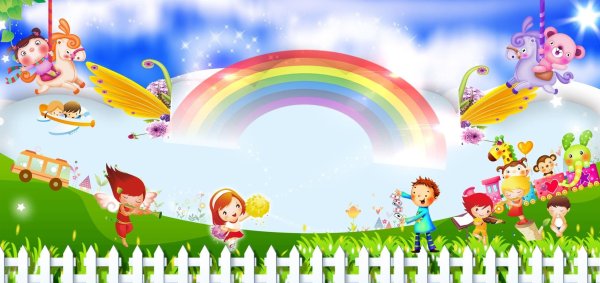 Фон детский сад