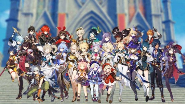 Геншин плакаты