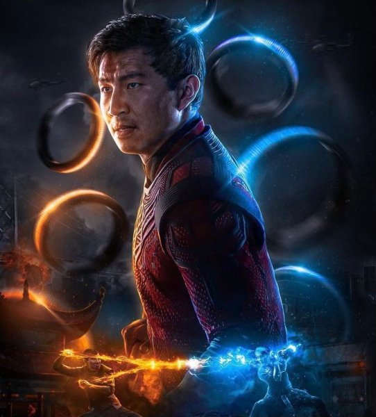 Шан-чи и Легенда десяти колец фильм 2021 Постер