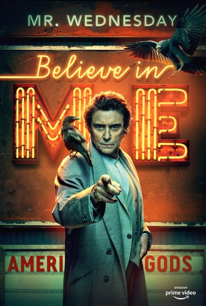 Американские боги сериал 2 сезон Постер