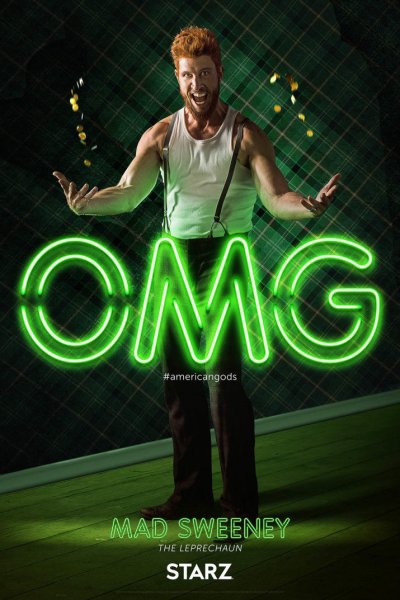 Американские боги сериал постеры