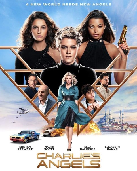 Ангелы Чарли фильм 2019 Постер