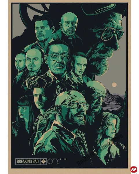 Во все тяжкие Постер