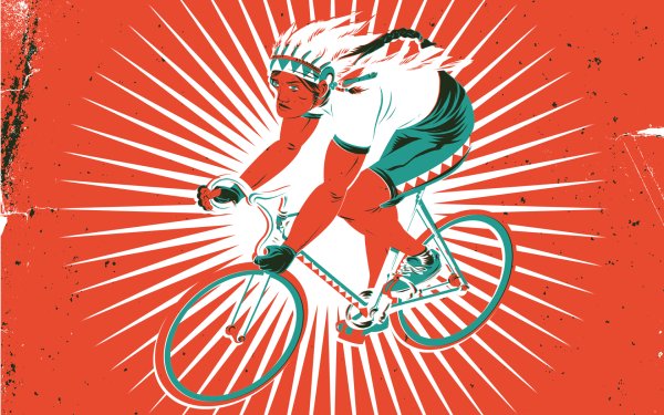 Велосипед в современной живописи