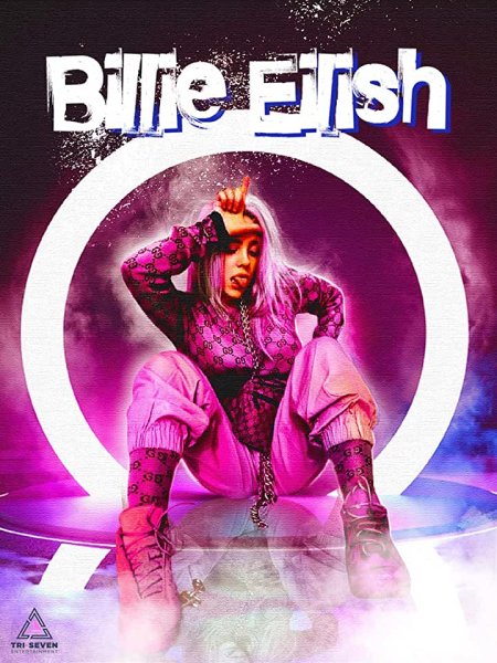 Билли Айлиш плакат