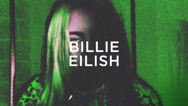 Билли Айлиш плакат