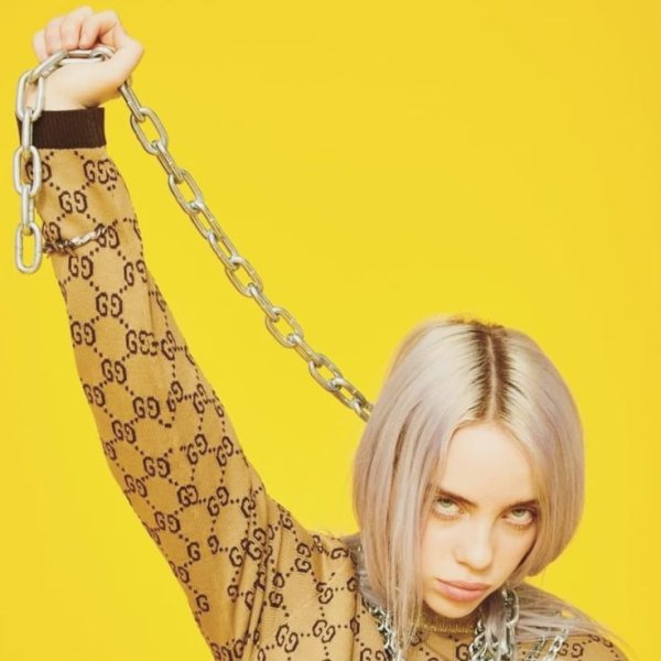 Билли Айлиш плакат