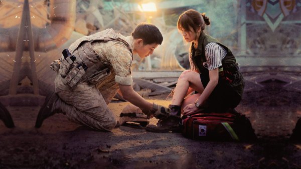 Потомки солнца дорама 10