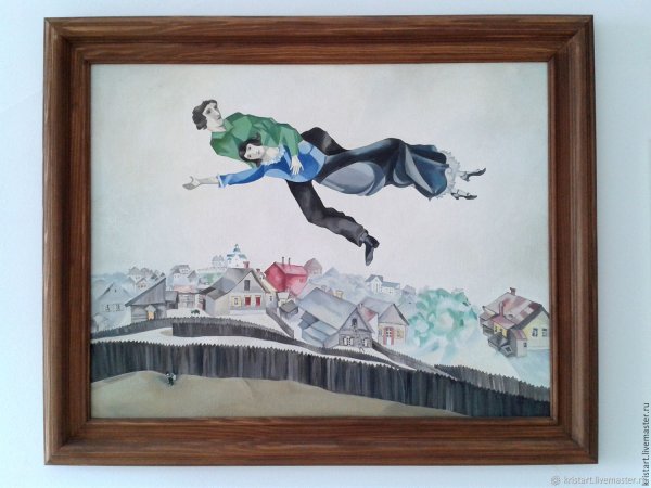 Открытки на 8 марта Шагал