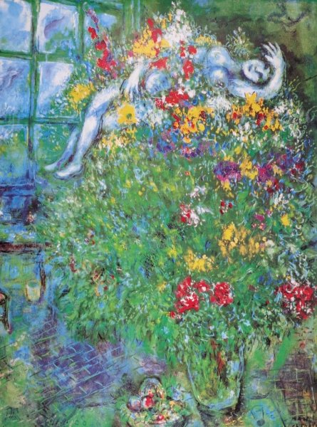 Литография Шагала