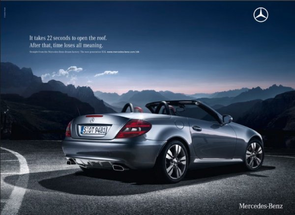 Мерседес Бенц реклама