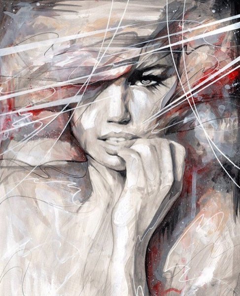 Полотно картины