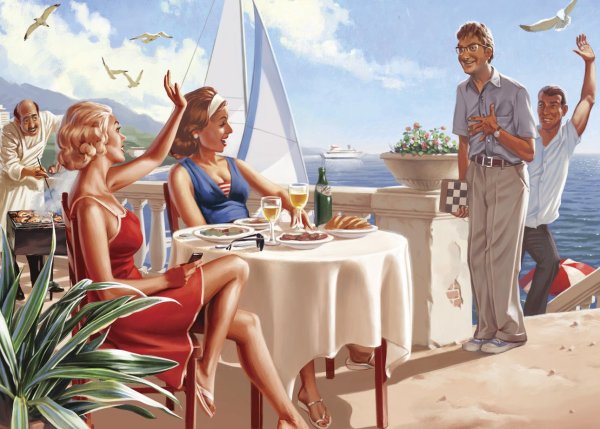 Картина бежевые тона