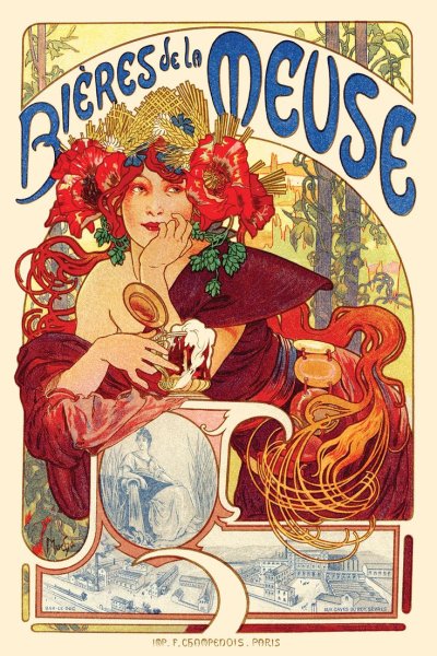 Альфонс Муха реклама