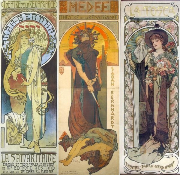 Альфонса мухи Сара Бернар