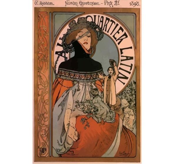 Альфонс Муха театральные афиши