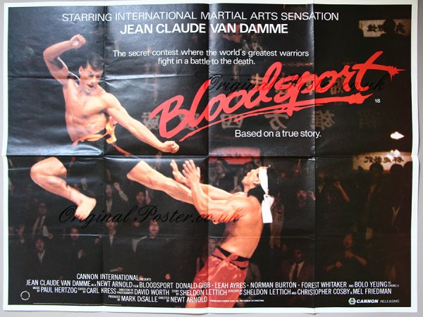 Жан Клод Ван Дамм обои Кровавый спорт