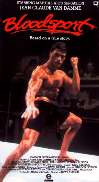 Ван Дамм Кровавый спорт Постер