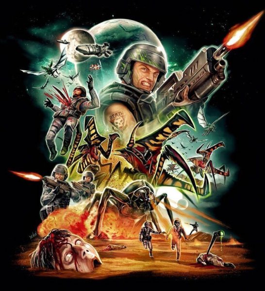 Звездный десант 2: герой Федерации Постер