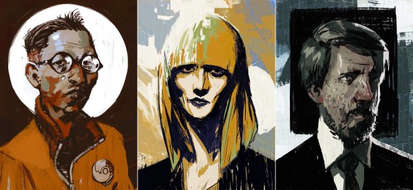 Диско Элизиум концепт арт