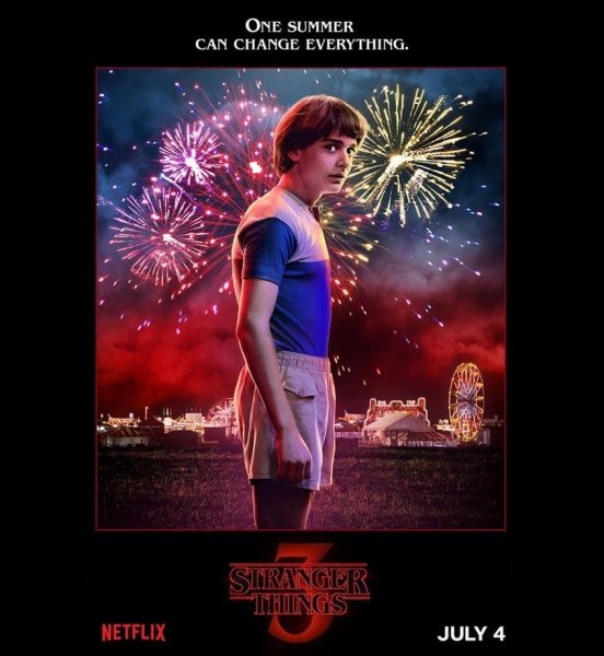 Stranger things Постер