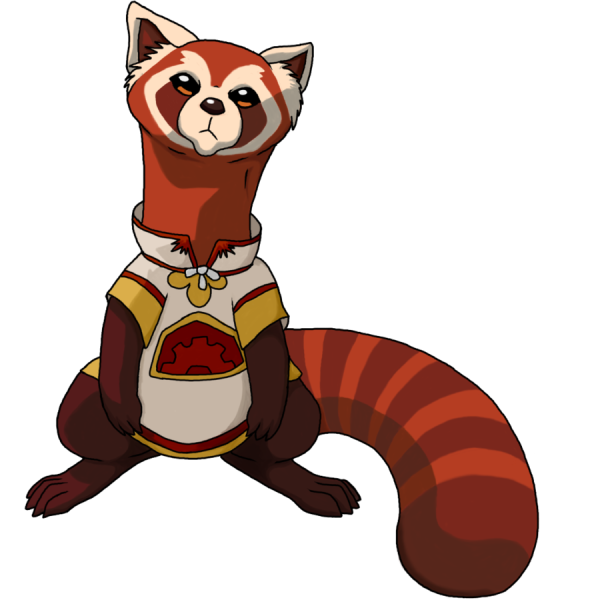 Мэй Мэй красная Панда