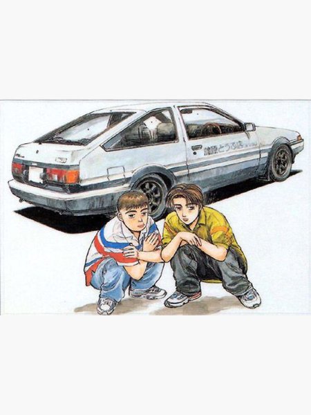 Постер ae86